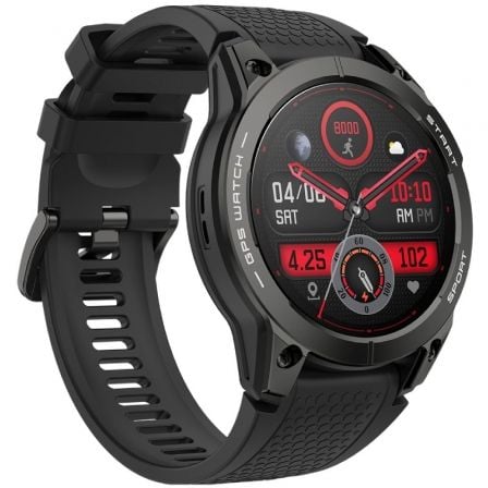 Smartwatch Aiwa SW-A2000/ Notificaciones/ Frecuencia Card?aca/ GPS/ Negro