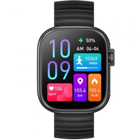 Smartwatch Aiwa SW-A700/ Notificaciones/ Frecuencia Card?aca/ Negro