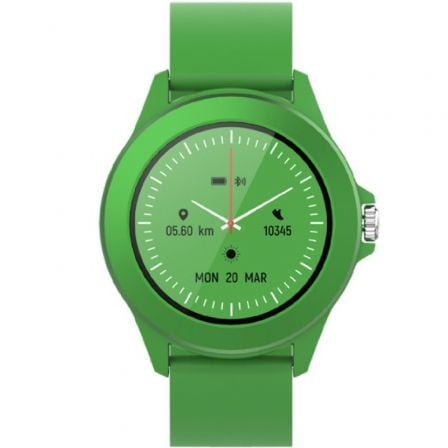 Smartwatch Forever Colorum CW-300/ Notificaciones/ Frecuencia Card?aca/ Verde